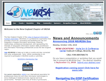 Tablet Screenshot of neurisa.org